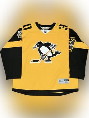 Pittsburgh Penguins Matt Murray 2017 Stadium Series Reebok NHL Hockey Jersey Siz